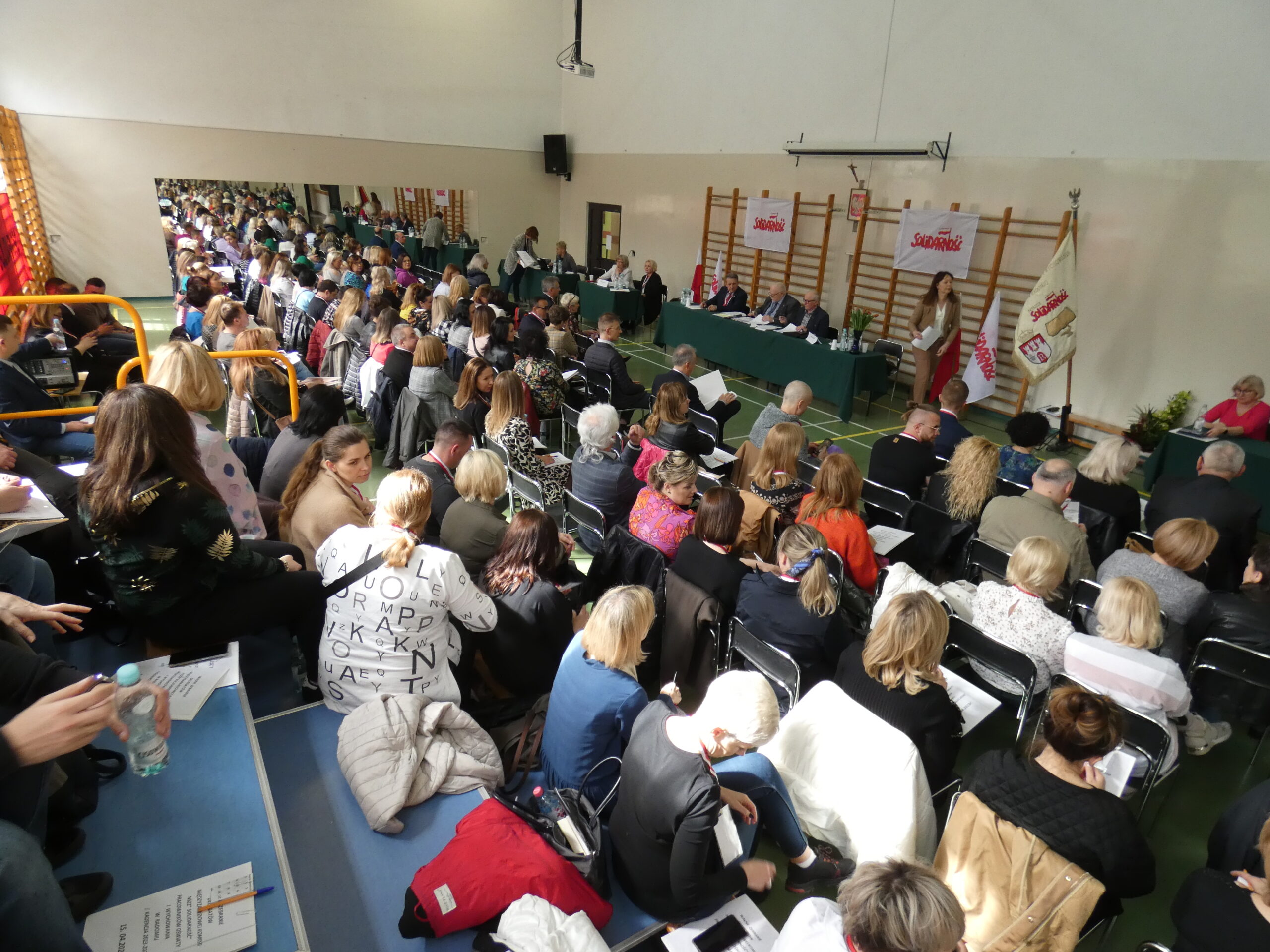 Wybory do Międzyzakładowej Komisji NSZZ "SOLIDARNOŚĆ" Pracowników Oświaty i Wychowania w Radomiu.