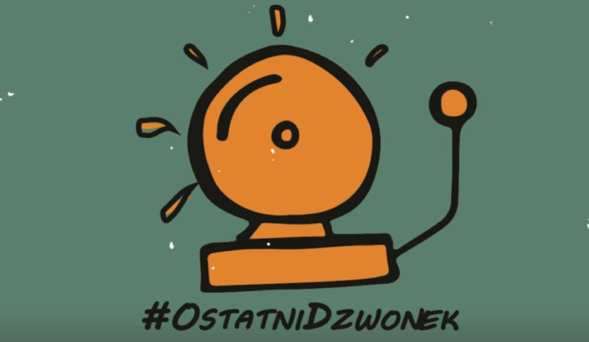 Ostatni Dzwonek na prawa pracownika w programie nauczania.