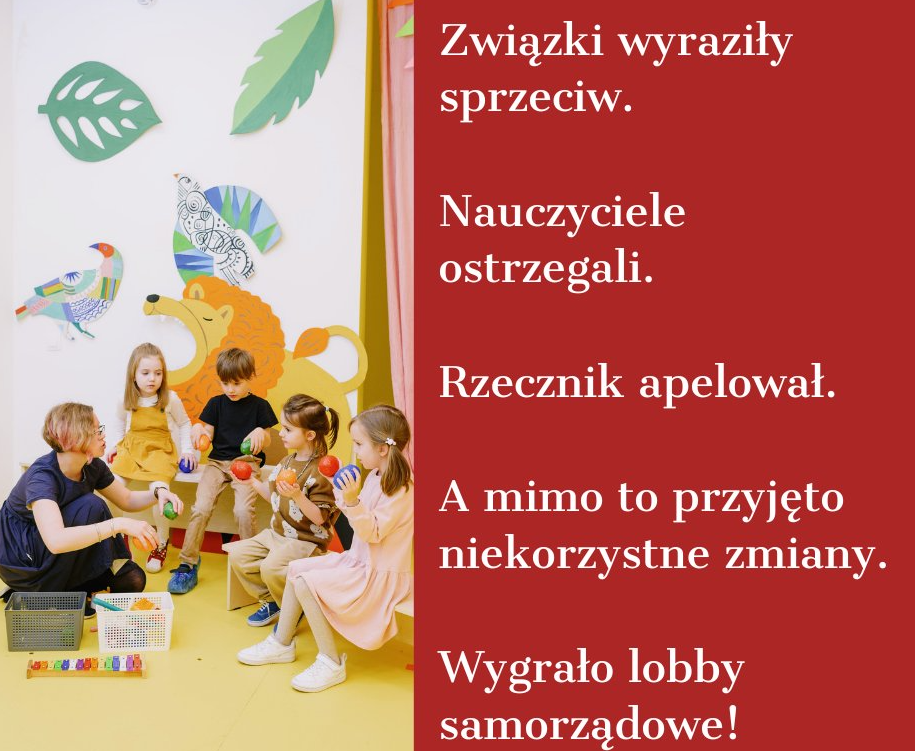 „Tymczasowe” zatrudnianie nie-nauczycieli w przedszkolach – krok wstecz dla edukacji najmłodszych?